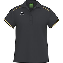 Erima Cmpt 3 Wings Polo Dames - Zwart / Geel