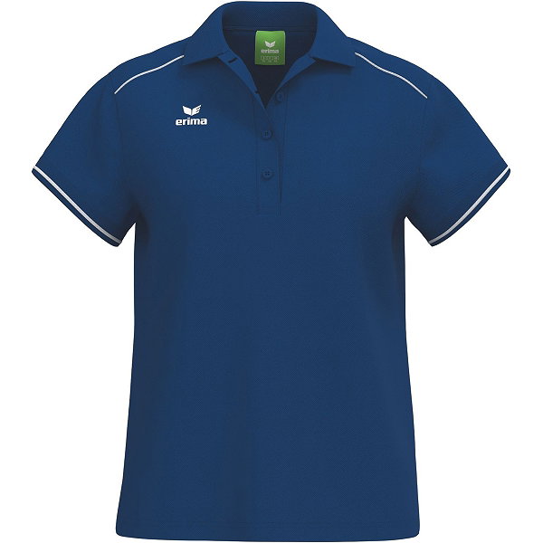 Erima Cmpt 3 Wings Polo Femmes - New Navy / Blanc