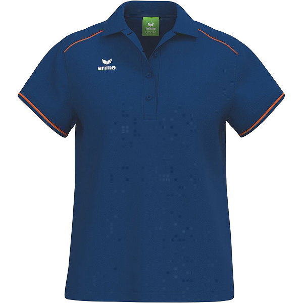 Erima Cmpt 3 Wings Polo Dames - New Navy / Oranje