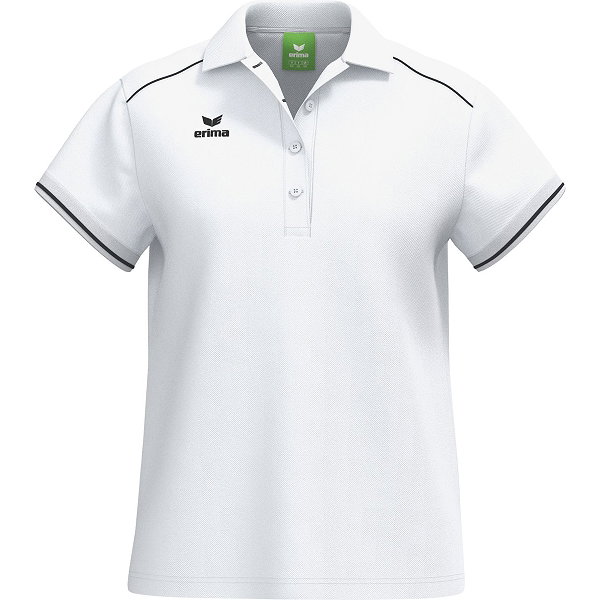 Erima Cmpt 3 Wings Polo Dames - Wit / Zwart