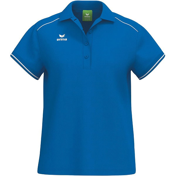 Erima Cmpt 3 Wings Polo Femmes - New Royal / Blanc