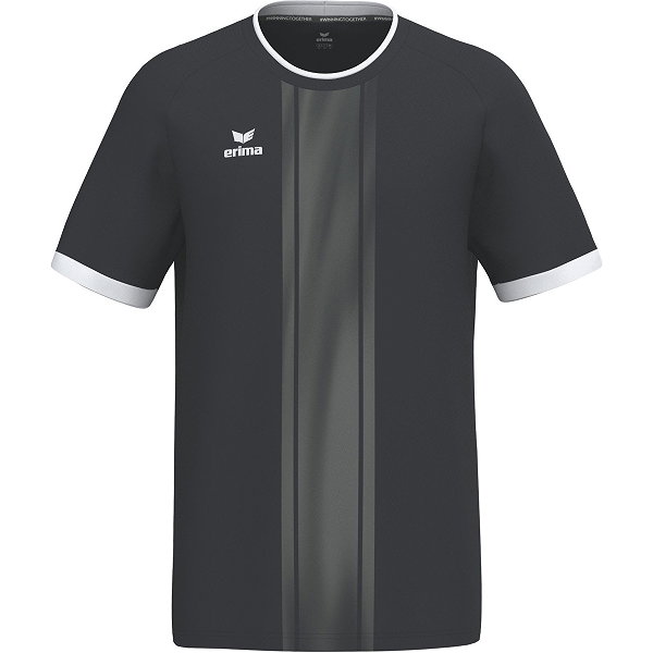 Erima Libero 125 Shirt Korte Mouw Kinderen - Zwart