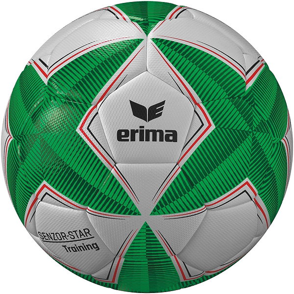 Erima Senzor Star (Size 4) Ballon D'entraînement - Vert / Blanc