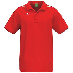 Erima Cmpt 3 Wings Polo Heren - Rood / Wit