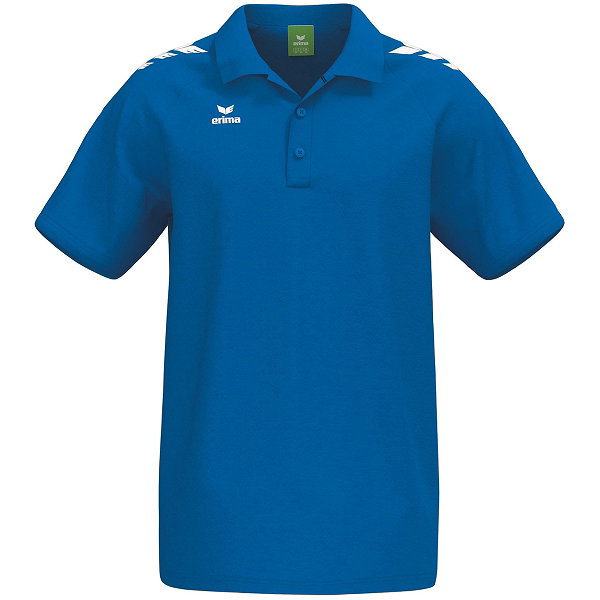 Erima Cmpt 3 Wings Polo Heren - New Royal / Wit