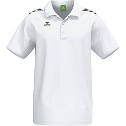Erima Cmpt 3 Wings Poloshirt Herren - Weiß / Schwarz