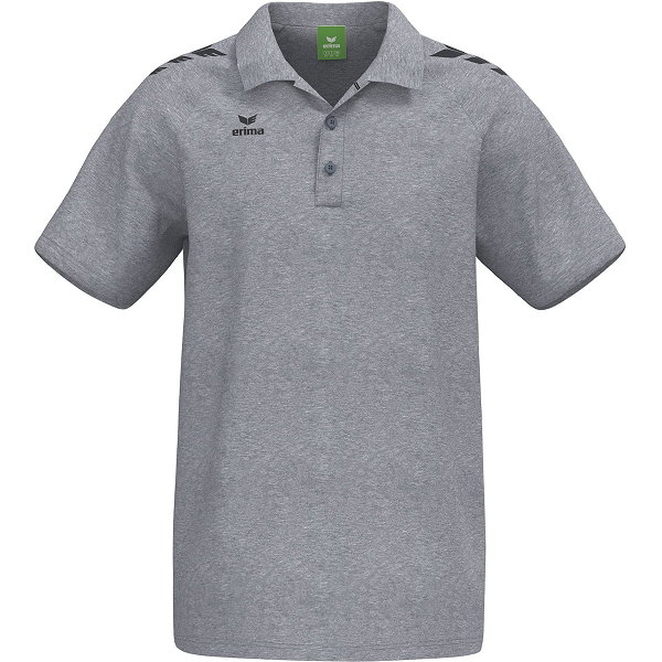 Erima Cmpt 3 Wings Poloshirt Herren - Grau Melange
