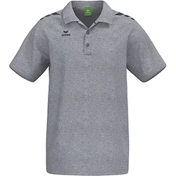 Erima Cmpt 3 Wings Polo Hommes - Gris Melange