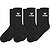 Erima 3-Pack Chaussettes De Sport - Noir