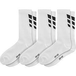 Erima 3 Wings 3-Pack Chaussettes De Sport Hommes - Blanc