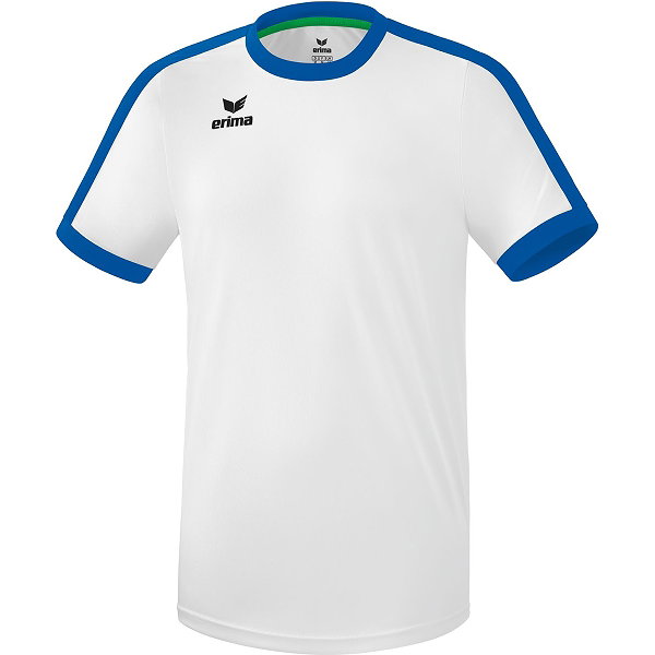 Erima Retro Star Maillot Manches Courtes Hommes - Blanc / Rouge