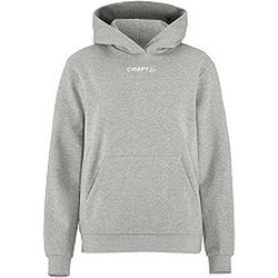 Craft Community 2.0 Logo Kapuzensweat Damen - Grau Melange