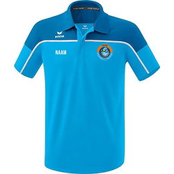 Erima Change Polo Heren - Curaçao / Wit