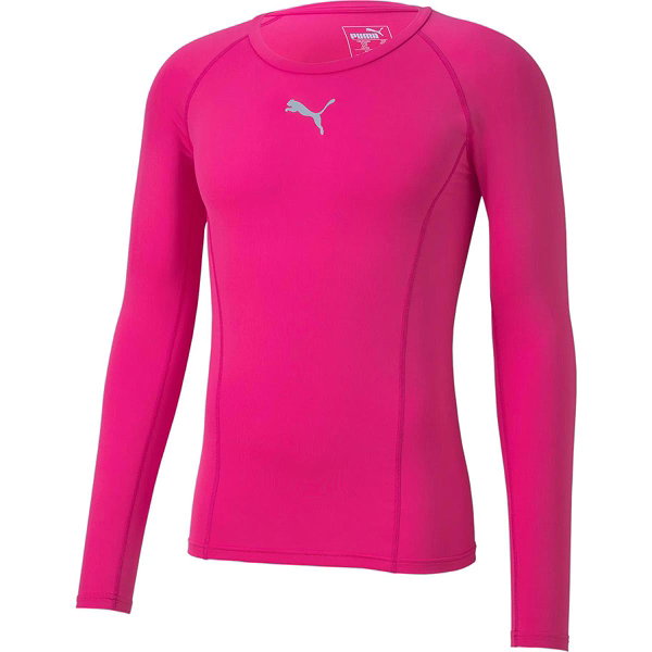 Puma Liga Baselayer Shirt Lange Mouw Heren - Roze