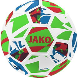 Jako River 290G (Size 3) Lightbal - Wit / Fluo Groen / Rood