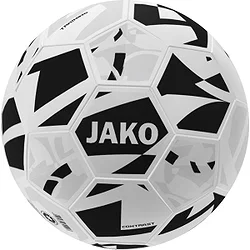 Jako Contrast (Size 5) Trainingsbal - Wit / Zwart