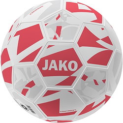 Jako Contrast (Size 4) Ballon D'entraînement - Blanc / Corail