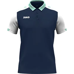 Jako Dynamic Polo Hommes - Marine / Blanc / Menthe