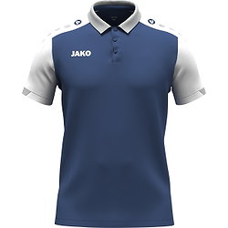 Jako Dynamic Poloshirt Kinder - Nightblue / Weiß / Hellgrau