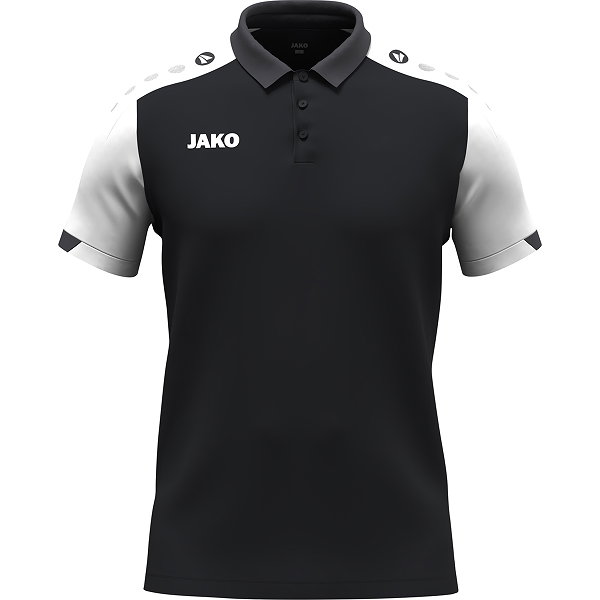 Jako Dynamic Polo Enfants - Noir / Blanc / Anthracite