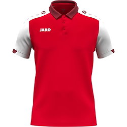 Jako Dynamic Polo Enfants - Rouge / Blanc / Tango Rouge
