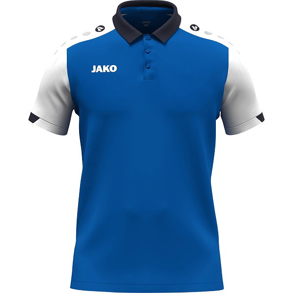 Jako Dynamic Polo Enfants - Royal / Blanc / Marine