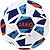 Jako Iconic 290G (Size 4) Lightball - Weiß / Navy / Neonorange