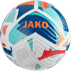 Jako Flow (Size 5) Spielball - Weiß / Navy / Orange