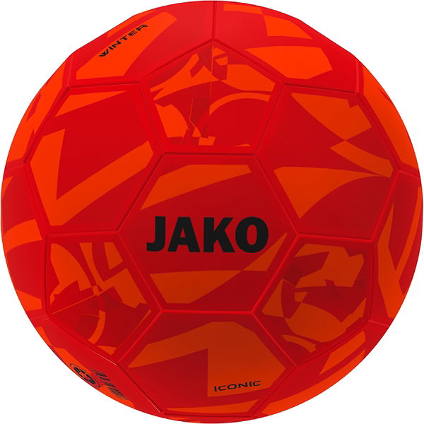 Jako Iconic Ballon D'hiver - Orange / Rouge