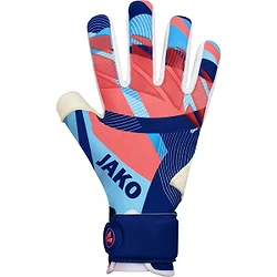 Jako River Giga Torwarthandschuhe Herren - Marine / Skyblue / Koralle