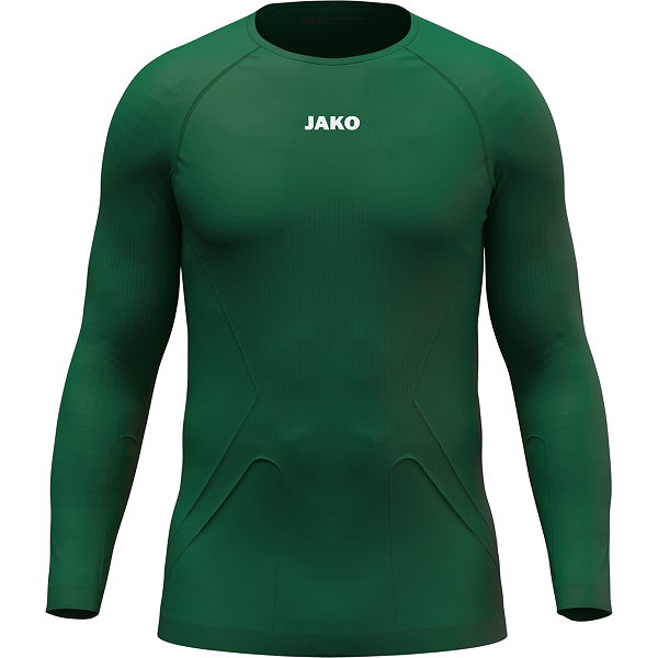 Jako Lightweight Longsleeve Heren - Donkergroen