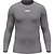 Jako Funtion Maillot Manches Longues Hommes - Gris