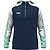 Jako Dynamic Hooded Half Zip Herren - Marine / Weiß / Mint