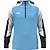 Jako Dynamic Hooded Half Zip Kinderen - Hemelsblauw / Wit / Marine