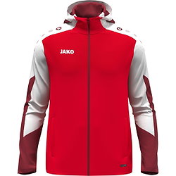 Jako Dynamic Sweat À Capuche Hommes - Rouge / Blanc / Tango Rouge