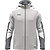 Jako Dynamic Hoodie Dames - Lichtgrijs / Wit / Grijs