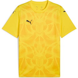 Puma Teamultimate Shirt Korte Mouw Kinderen - Geel