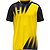 Jako Vintage Maillot À Manches Courtes Hommes - Jaune / Noir