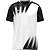 Jako Vintage Maillot À Manches Courtes Hommes - Blanc / Noir