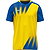 Jako Vintage Maillot À Manches Courtes Hommes - Jaune / Royal