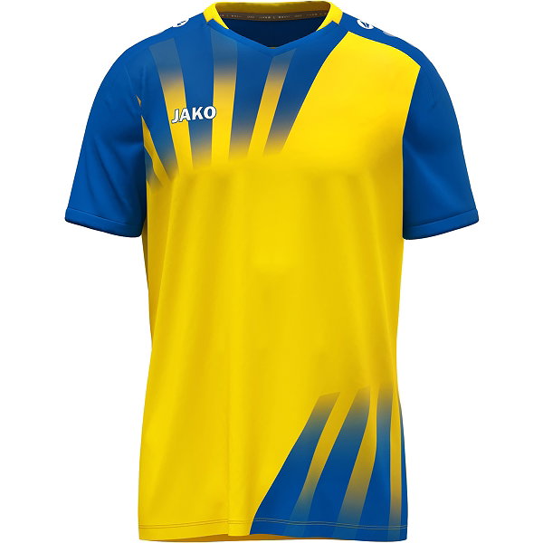 Jako Vintage Maillot À Manches Courtes Enfants - Jaune / Royal