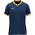 Jako Glory Maillot À Manches Courtes Hommes - Navy / Or