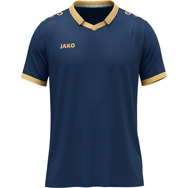 Jako Glory Maillot À Manches Courtes Hommes - Navy / Or