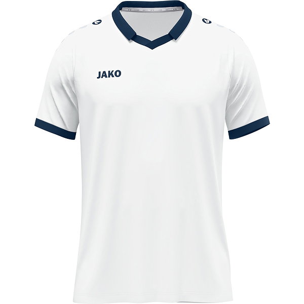 Jako Glory Maillot À Manches Courtes Hommes - Blanc / Marine