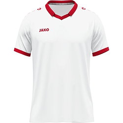 Jako Glory Maillot À Manches Courtes Hommes - Blanc / Rouge