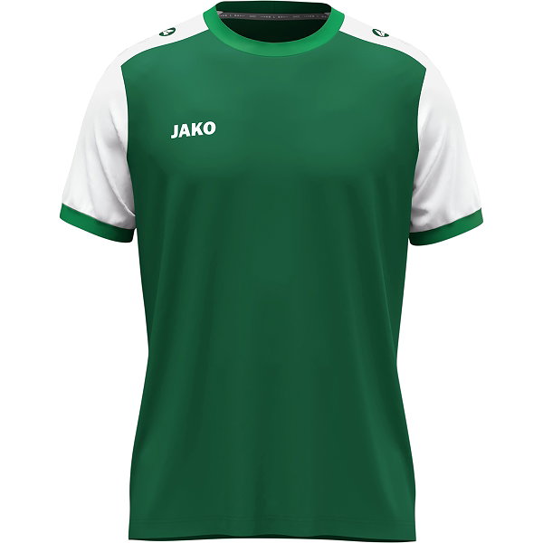 Jako Dynamic Maillot À Manches Courtes Hommes - Vert Foncé / Blanc / Vert
