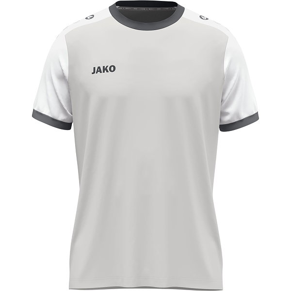 Jako Dynamic Maillot À Manches Courtes Hommes - Gris Clair / Blanc / Gris