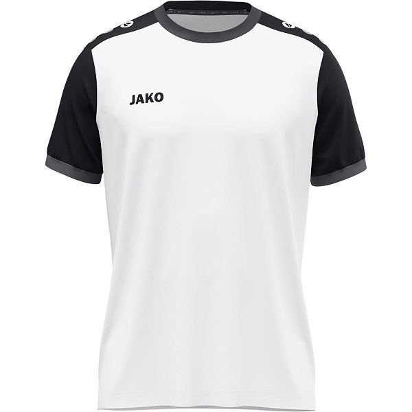 Jako Dynamic Shirt Korte Mouw Kinderen - Wit / Zwart / Antraciet