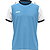Jako Dynamic Shirt Korte Mouw Kinderen - Hemelsblauw / Wit / Marine