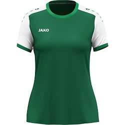Jako Dynamic Trikot Kurzarm Damen - Dunkelgrün / Weiß / Grün